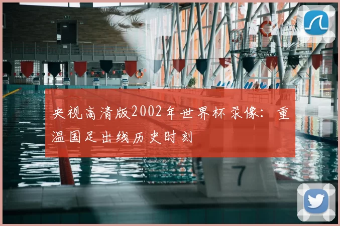 央视高清版2002年世界杯录像：重温国足出线历史时刻